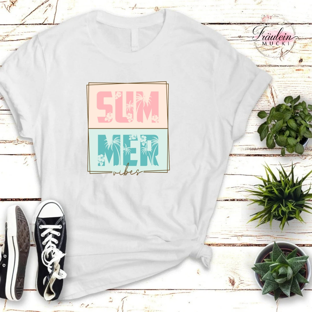Bügelbild Summer Vibes