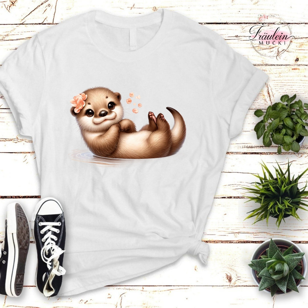 Bügelbild Otter