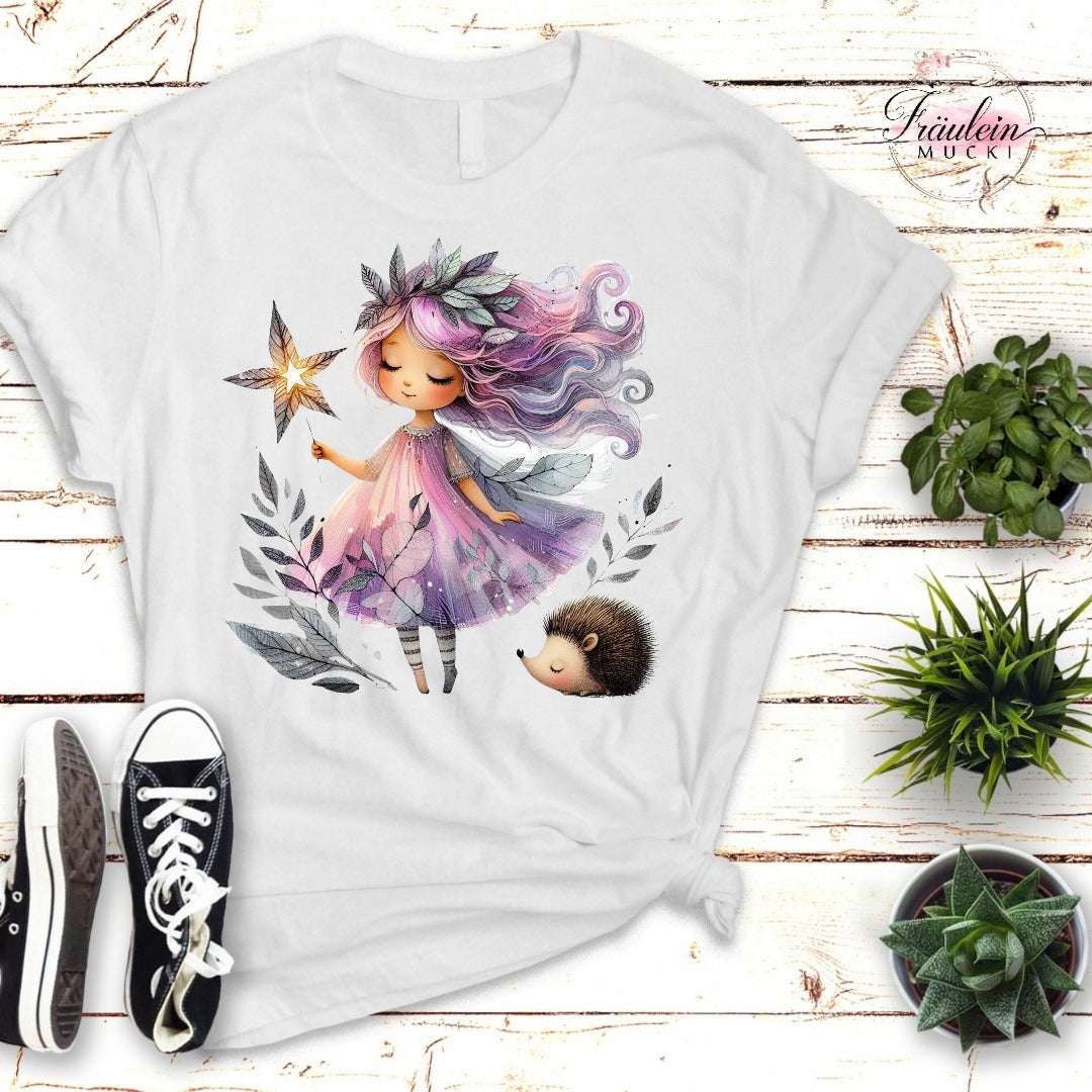 Bügelbild Herbstfee