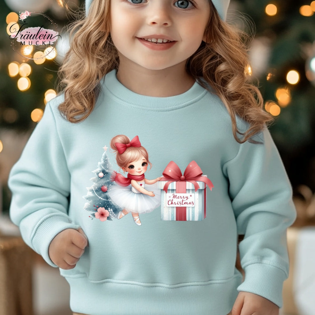 Bügelbild Winterballerina