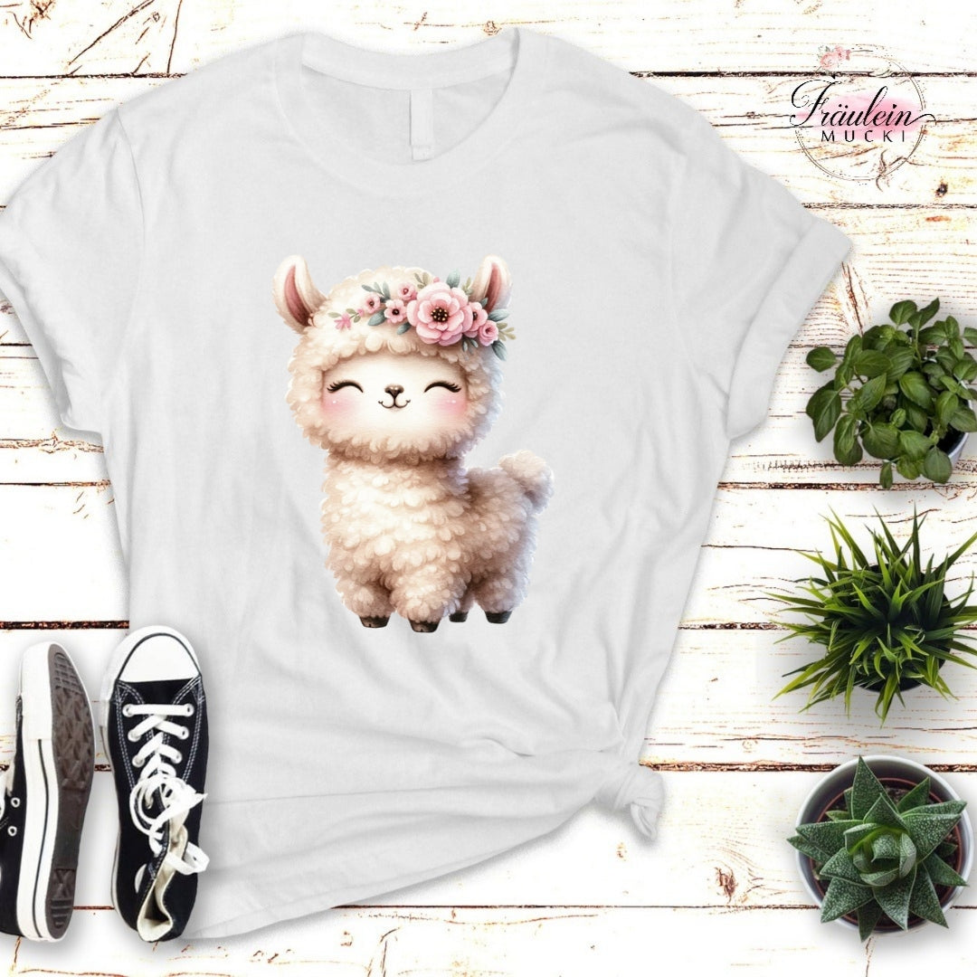 Bügelbild Little Lama