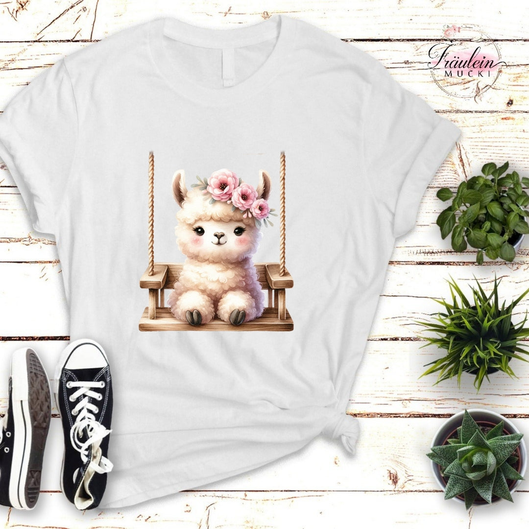 Bügelbild Little Lama