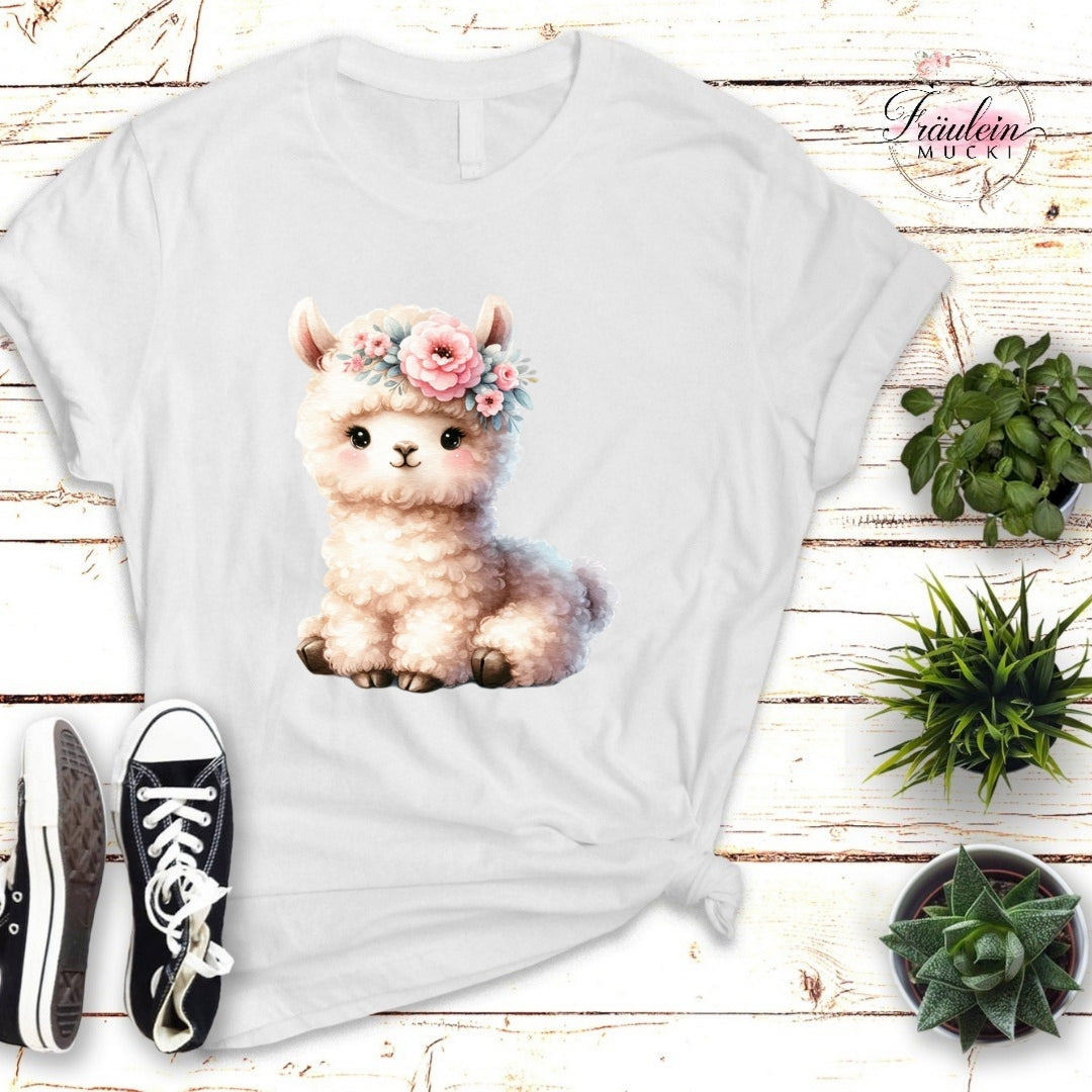 Bügelbild Little Lama