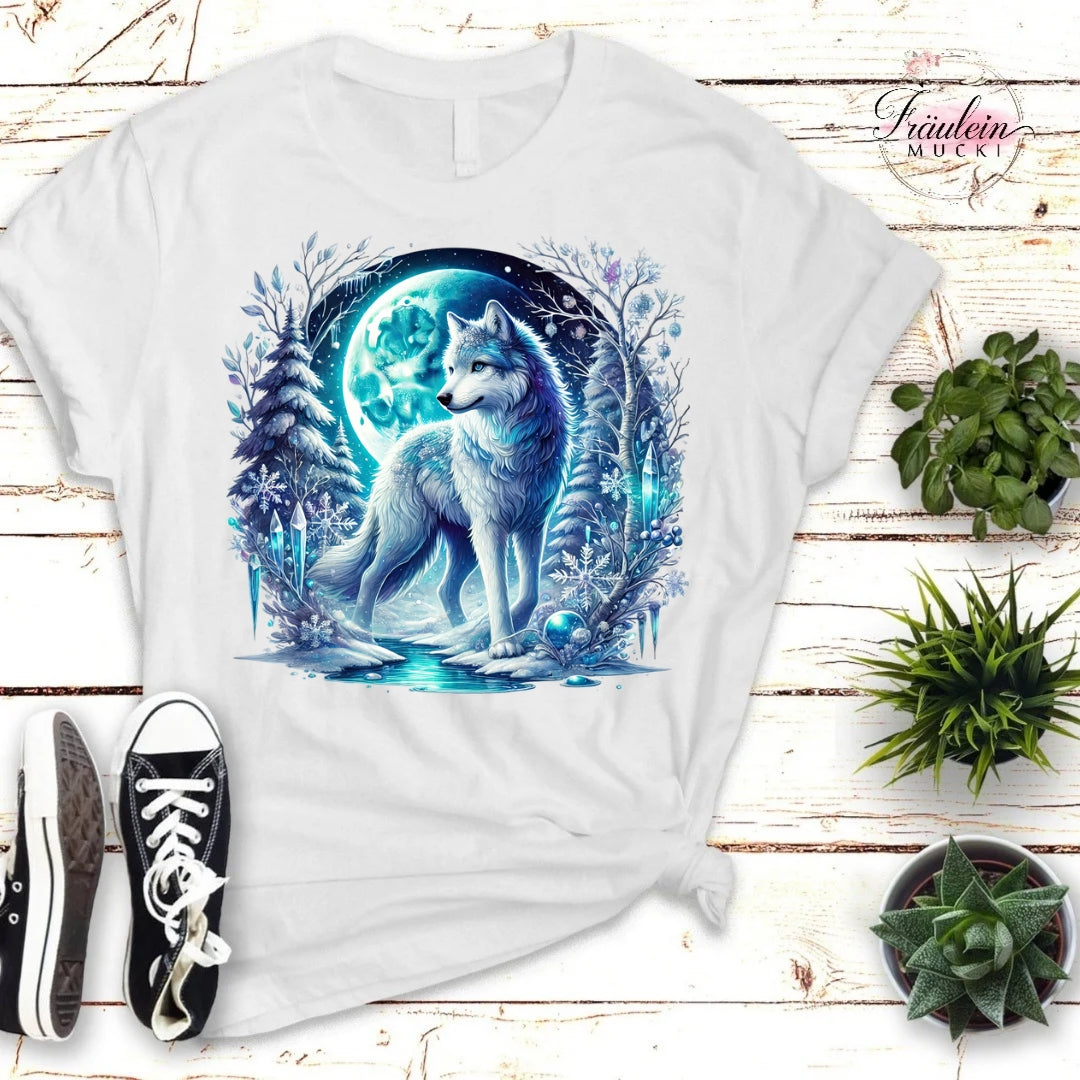 Bügelbild Magic Wolf
