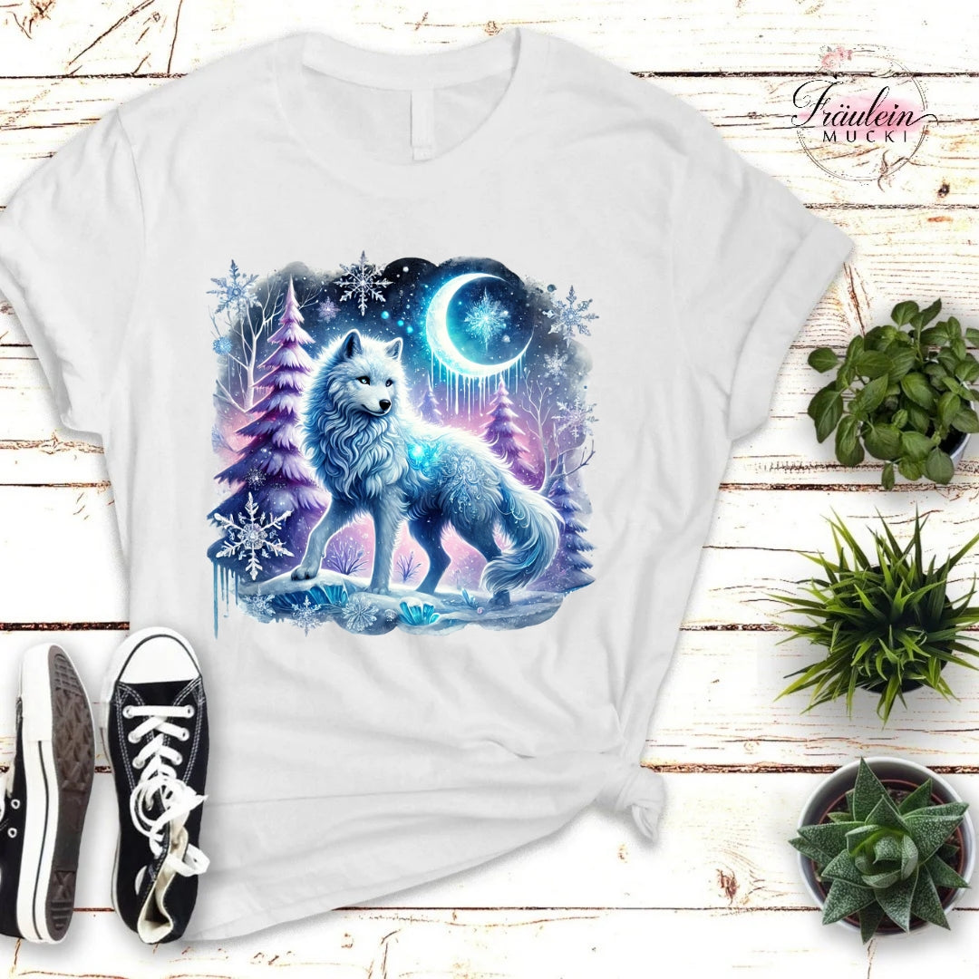 Bügelbild Magic Wolf