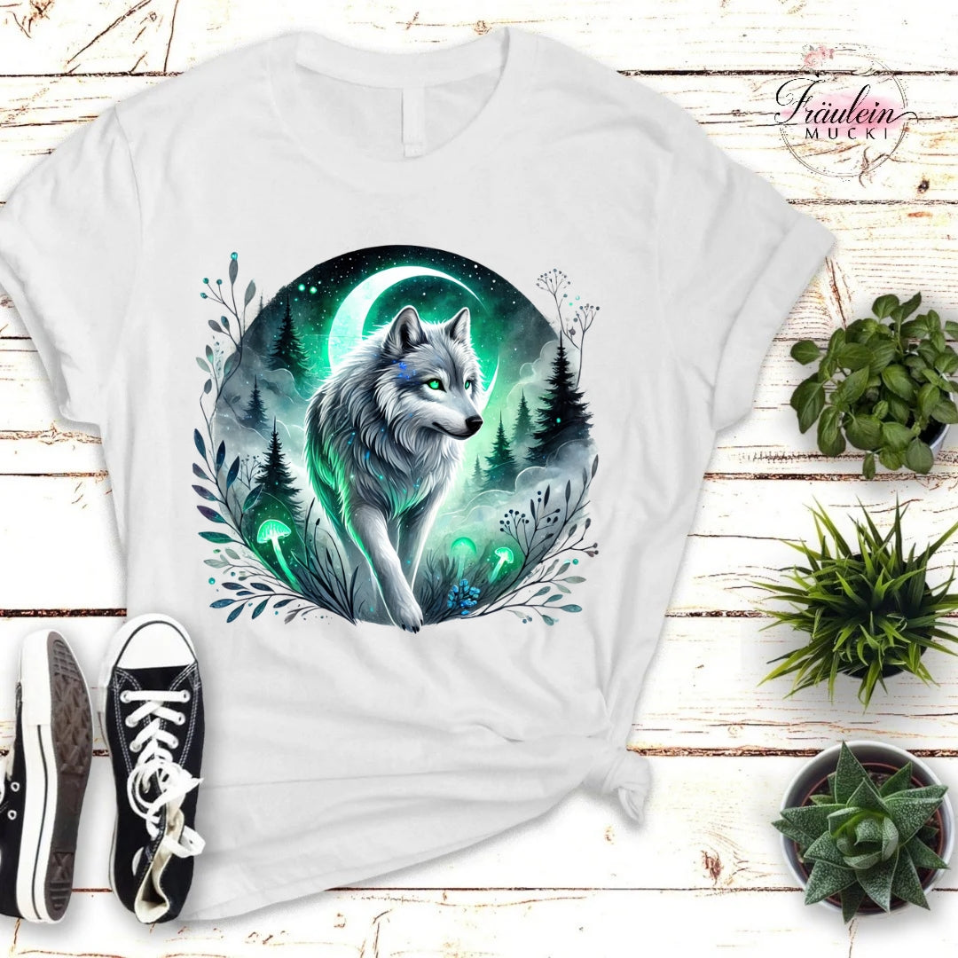 Bügelbild Magic Wolf