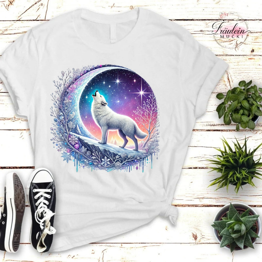 Bügelbild Magic Wolf