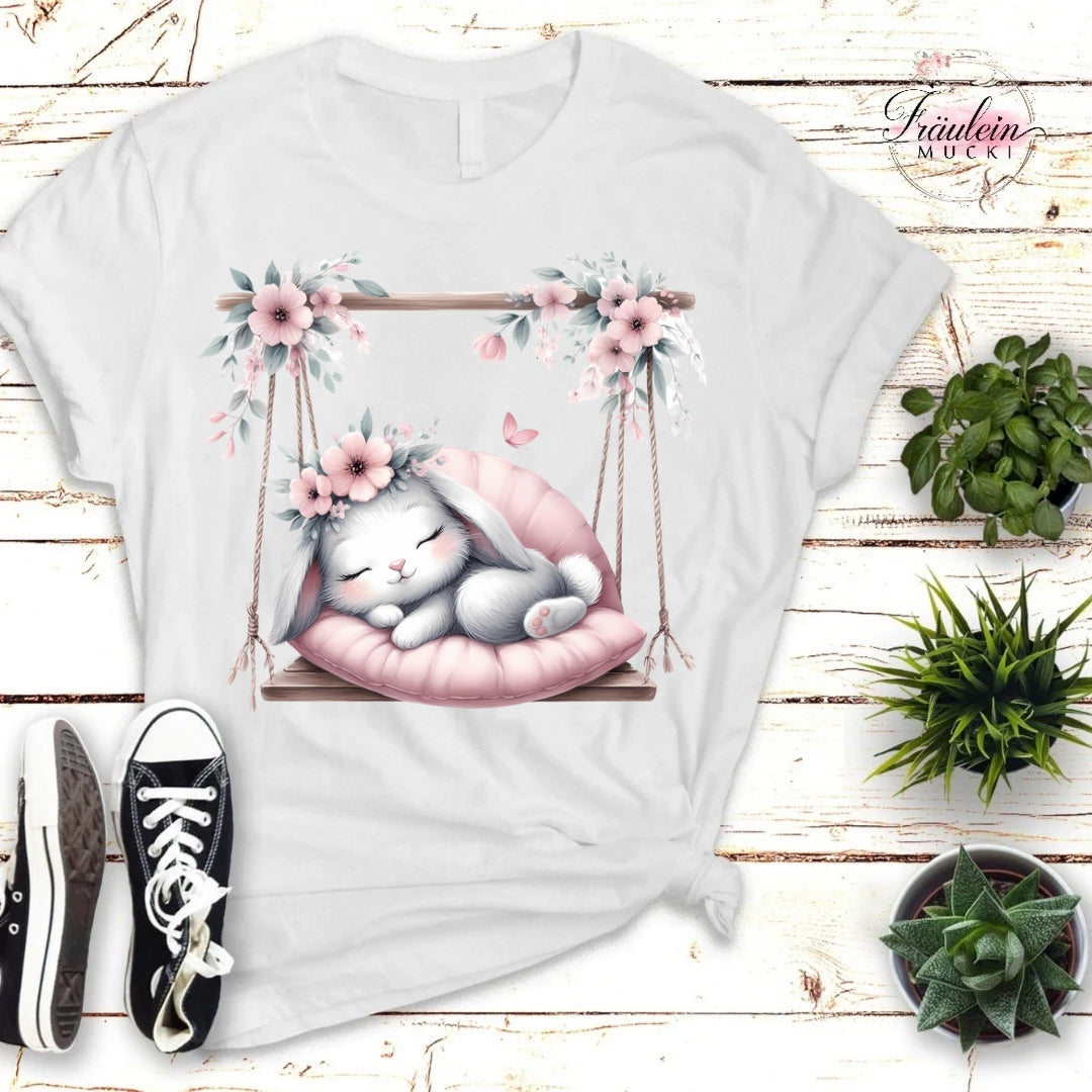 Bügelbild Sleepy Bunny