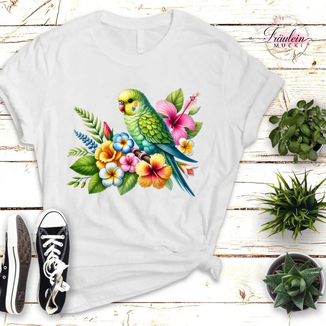 Bügelbild Budgie