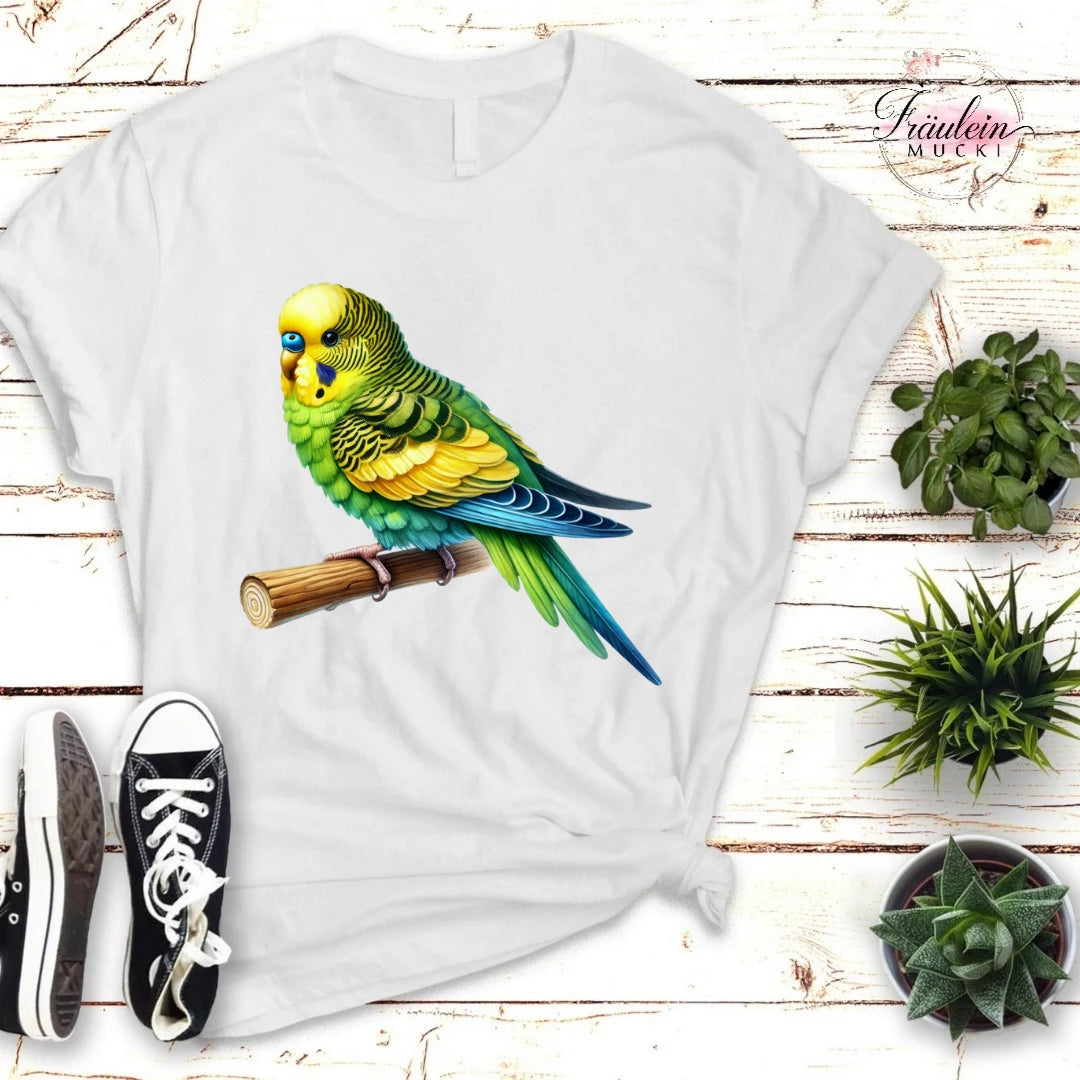 Bügelbild Budgie