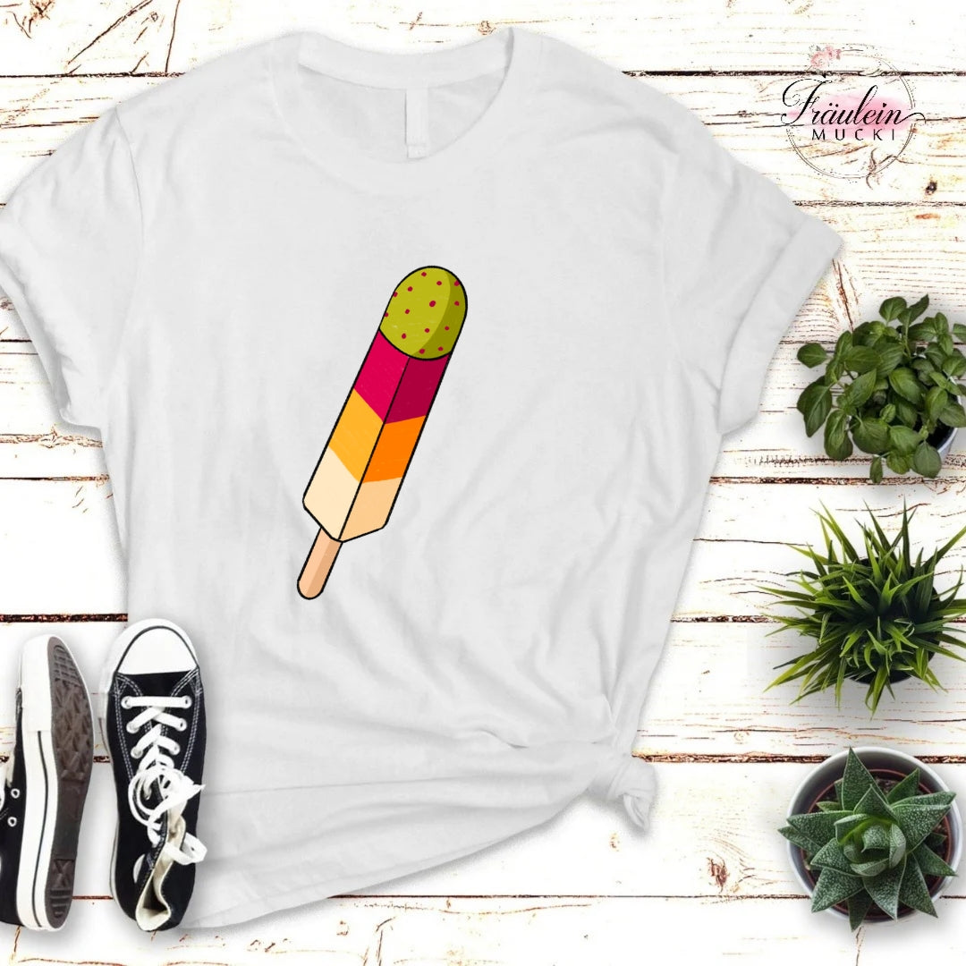 Bügelbild Retro Popsicles
