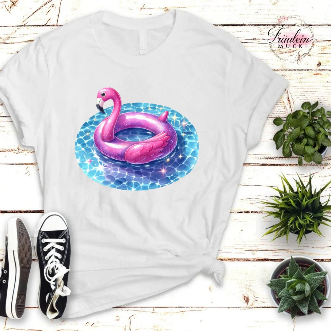 Bügelbild lila Summer