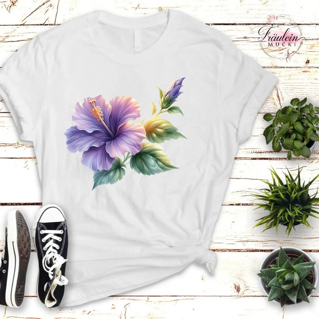 Bügelbild lila Summer