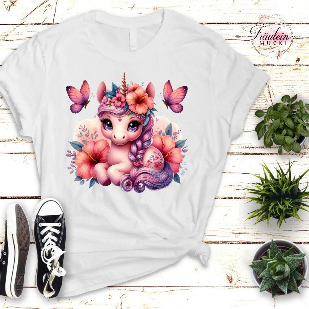 Bügelbild Tropisches Einhorn