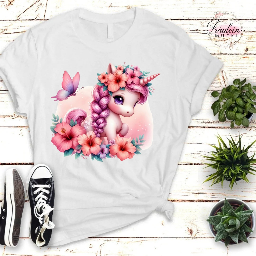 Bügelbild Tropisches Einhorn