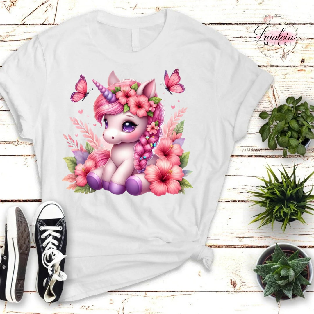 Bügelbild Tropisches Einhorn