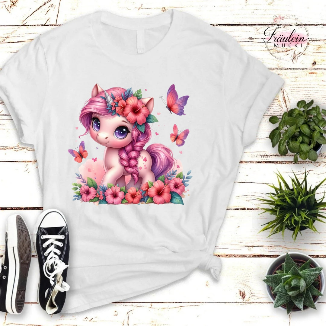 Bügelbild Tropisches Einhorn