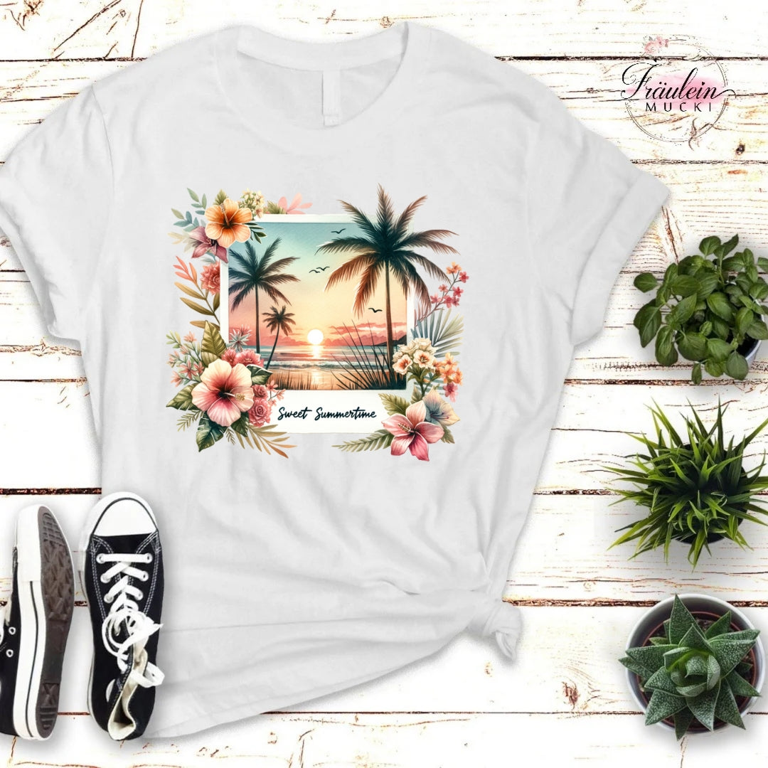 Bügelbild Summer Polaroid