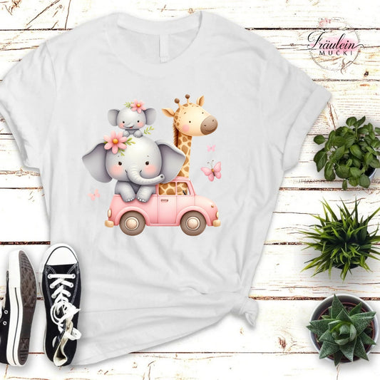 Bügelbild Safari Animals