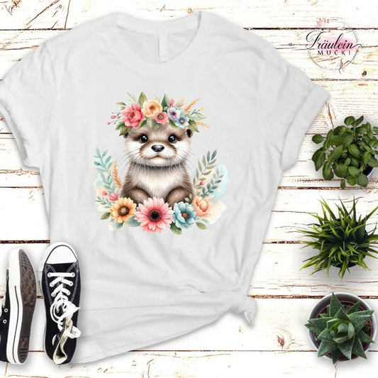 Bügelbild Flowery Animals