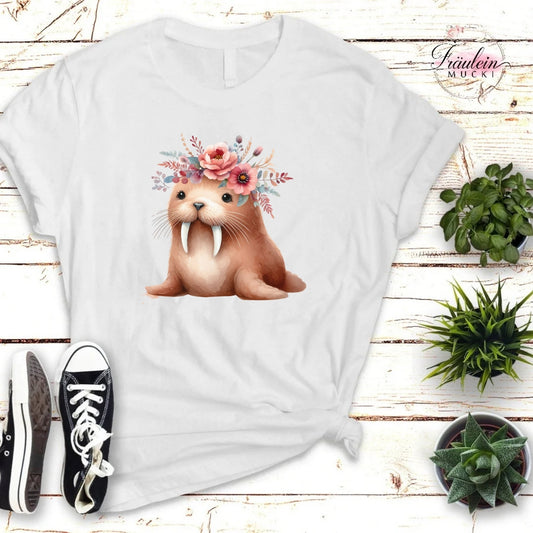 Bügelbild Flowery Animals