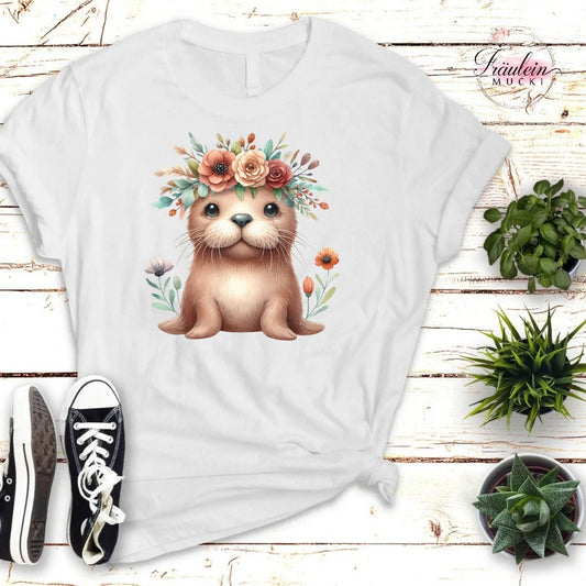 Bügelbild Flowery Animals