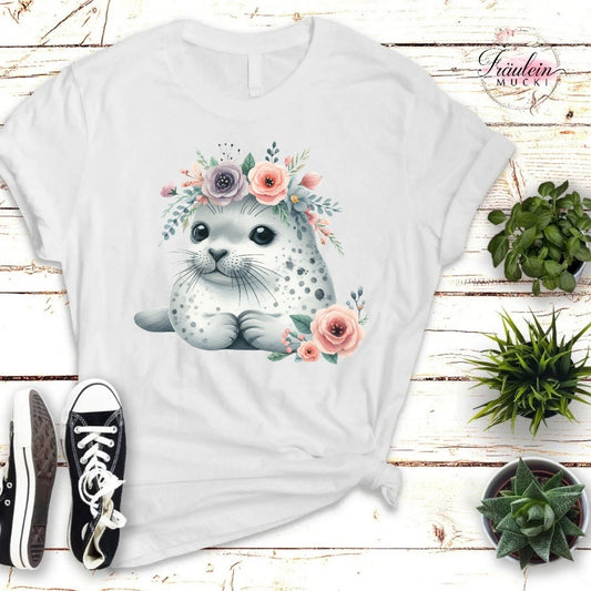 Bügelbild Flowery Animals