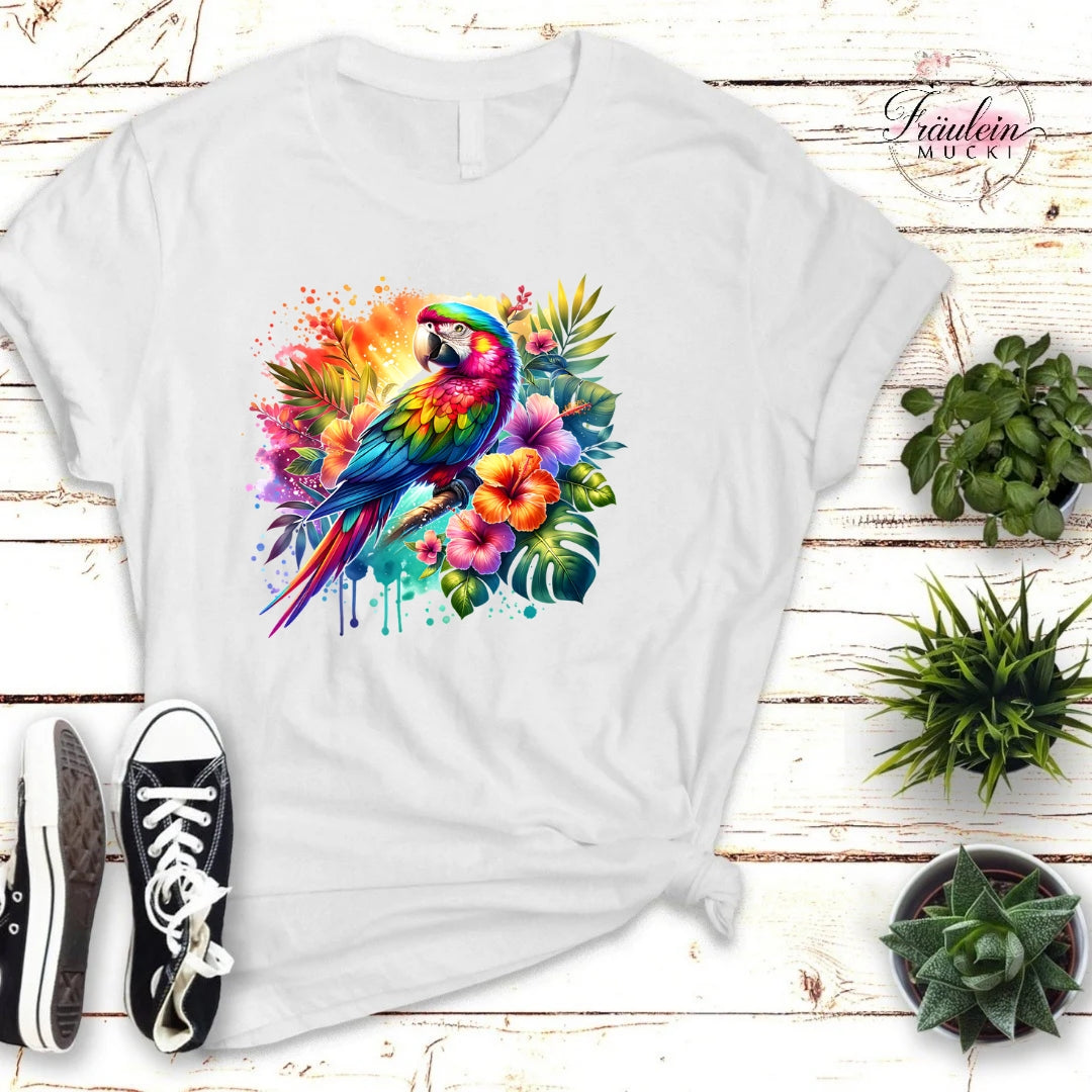 Bügelbild Tropical Animals