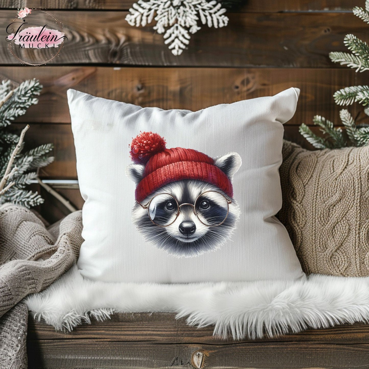 Bügelbild Cool Winter Animals