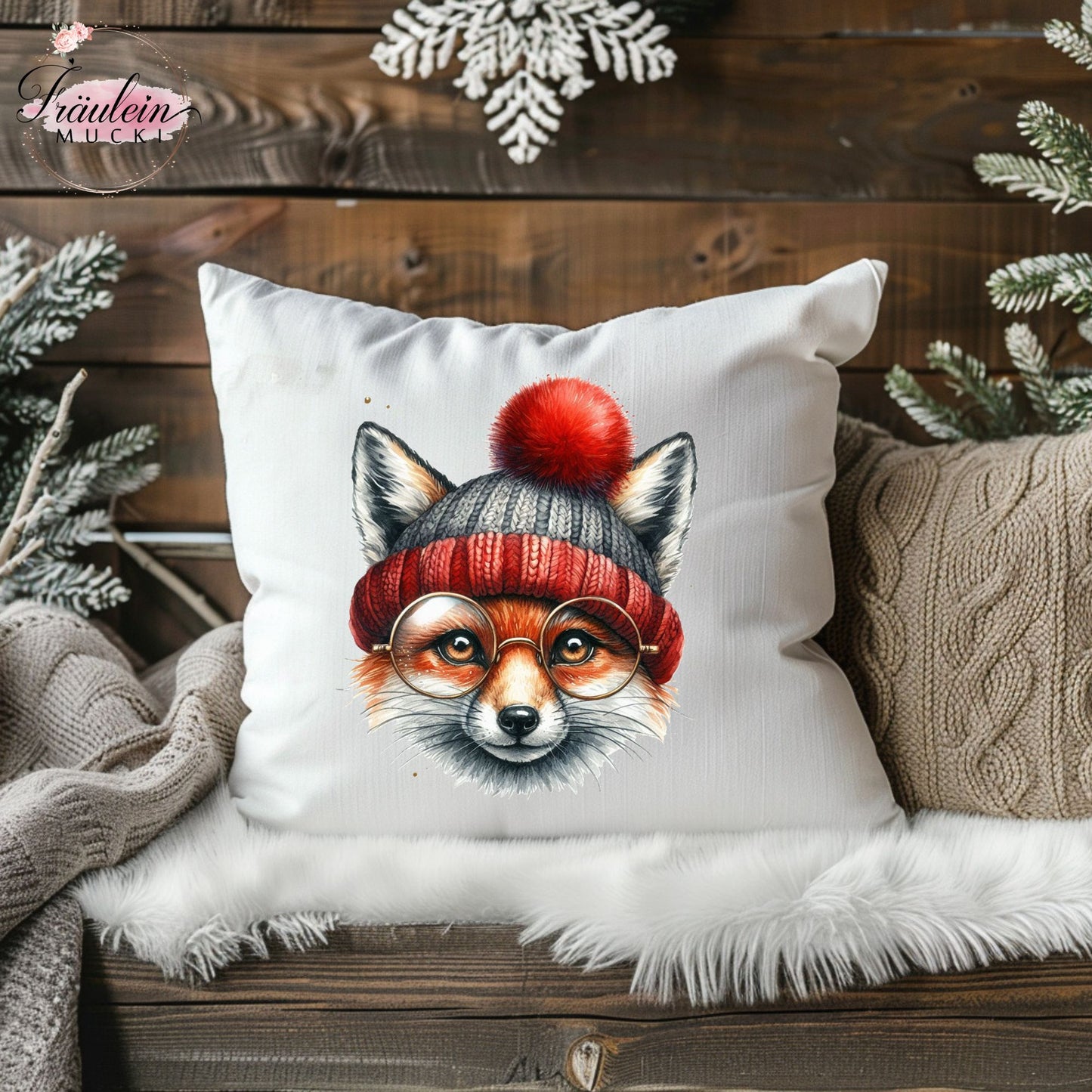 Bügelbild Cool Winter Animals