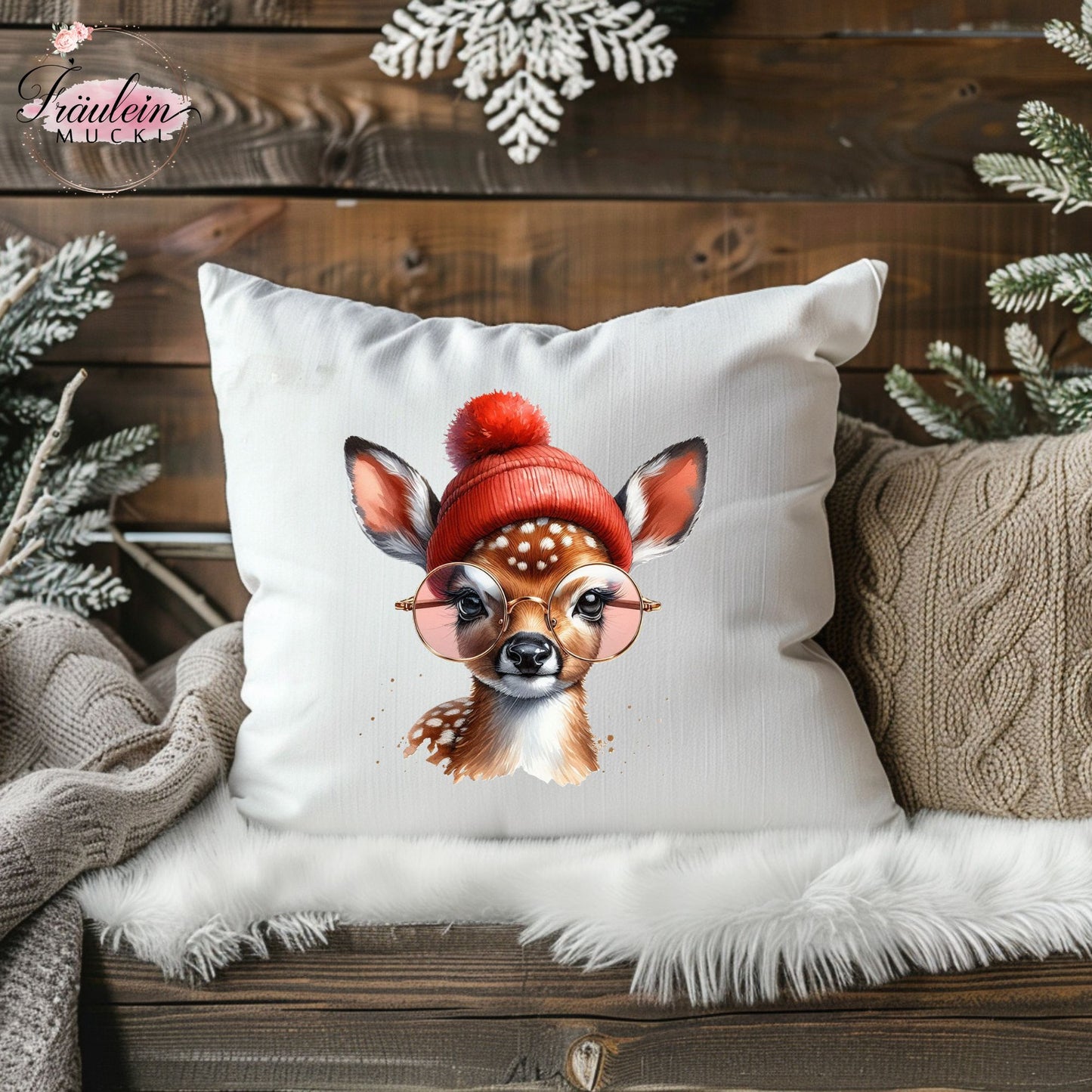 Bügelbild Cool Winter Animals