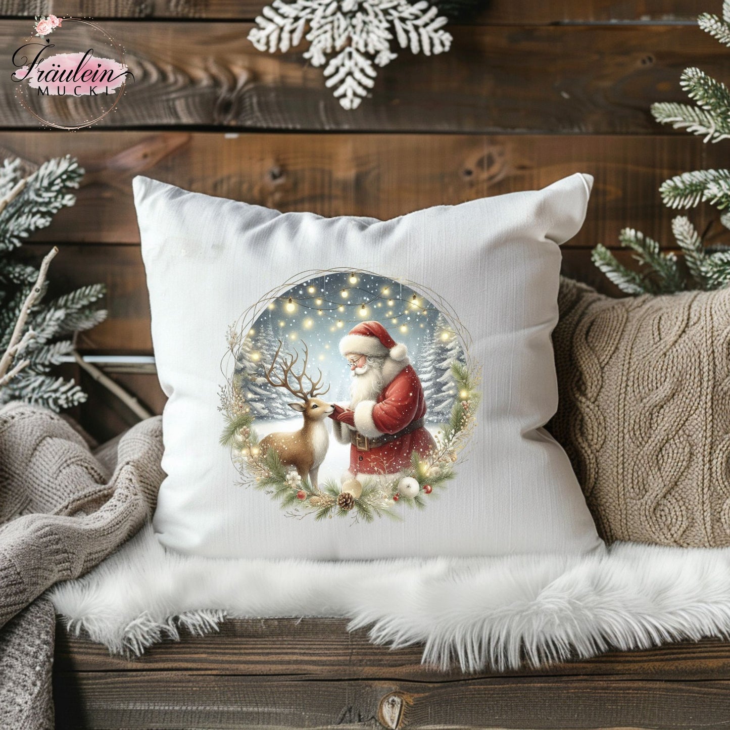 Bügelbild Weihnachten