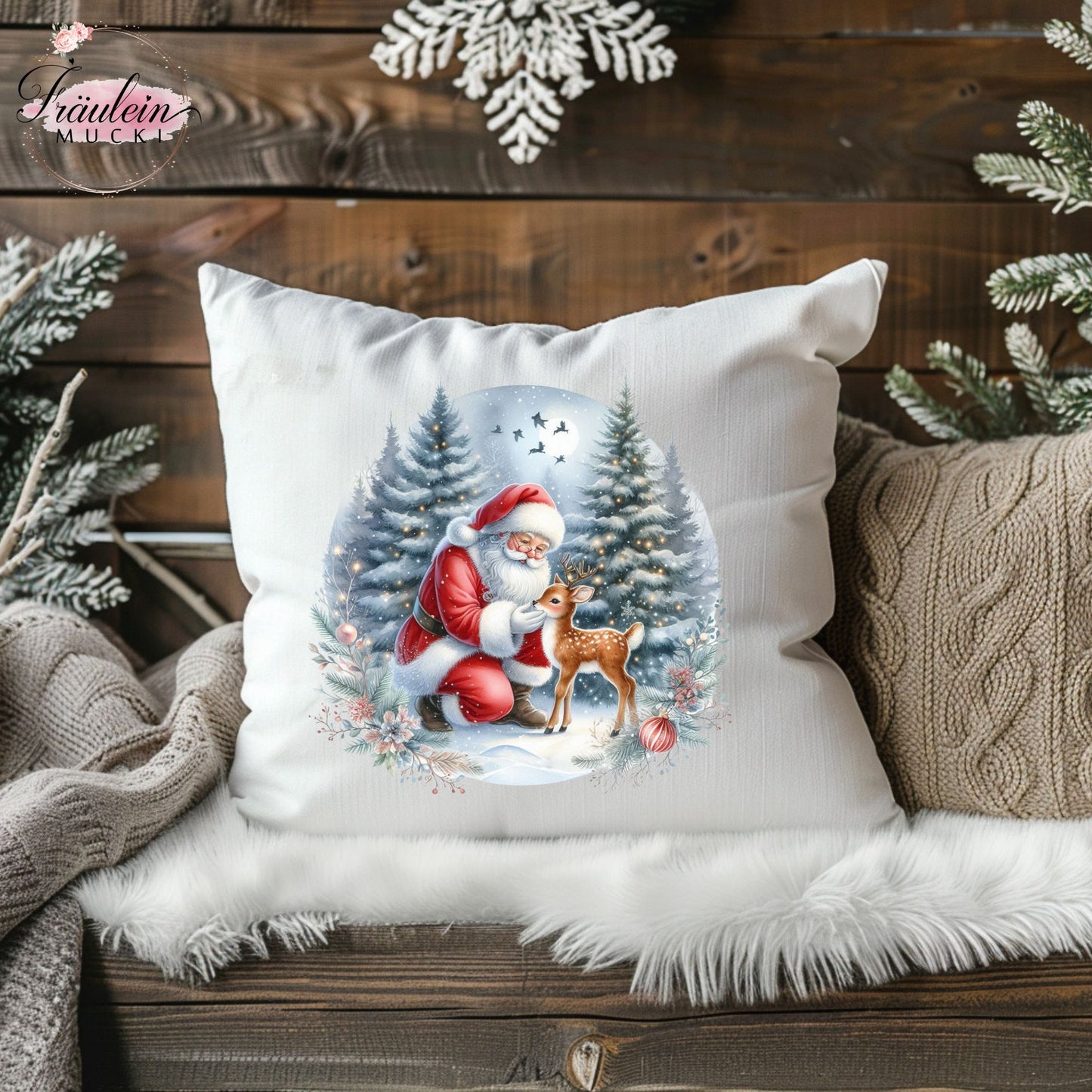 Bügelbild Weihnachten