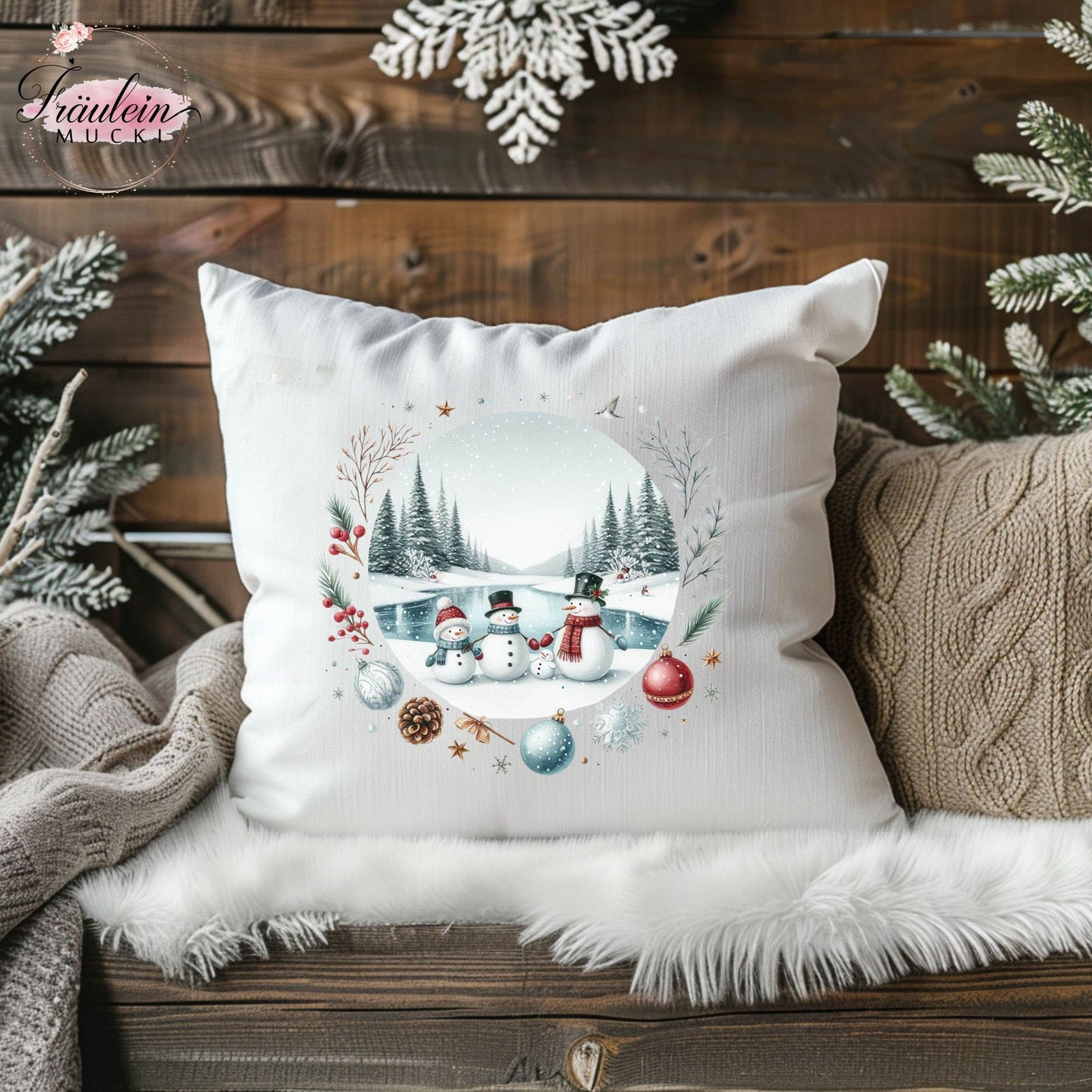 Bügelbild Weihnachten