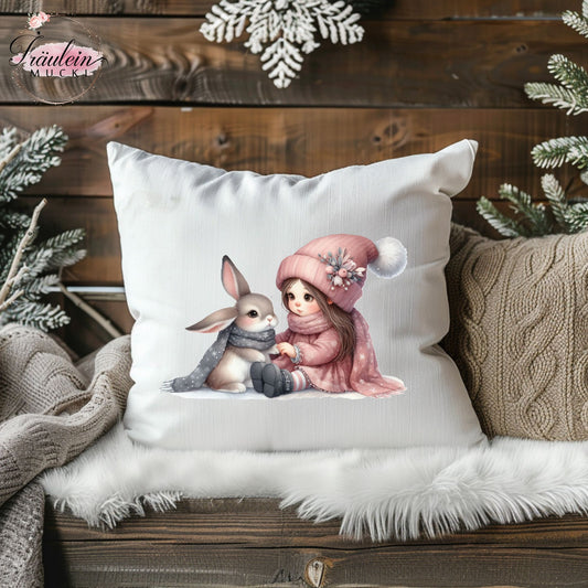 Bügelbild Winterzwerg