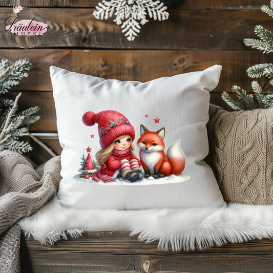Bügelbild Winterzwerg