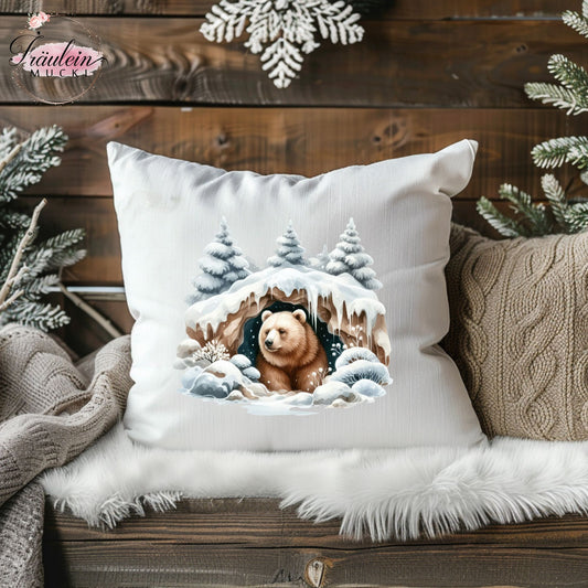 Bügelbild Winter Animals