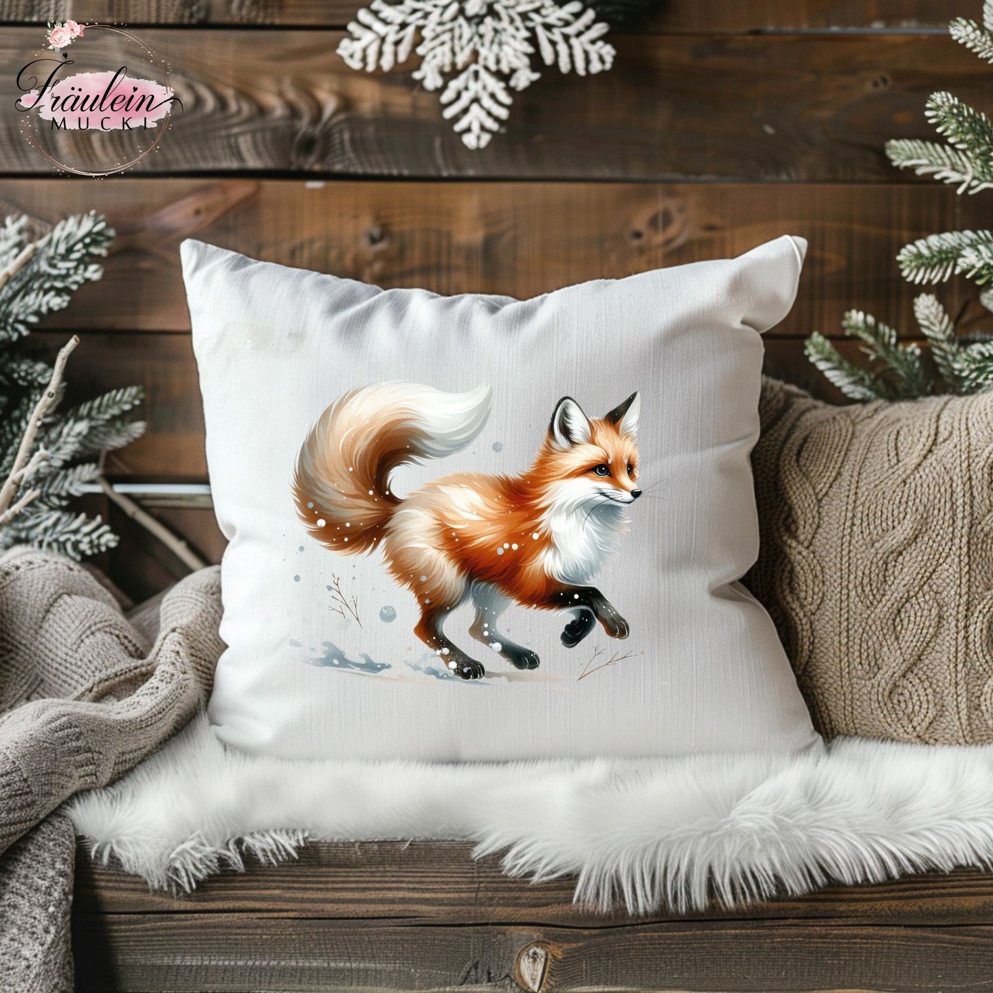 Bügelbild Winter Animals