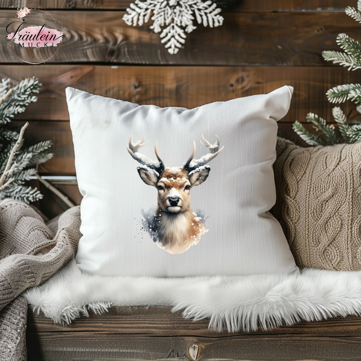 Bügelbild Winter Animals