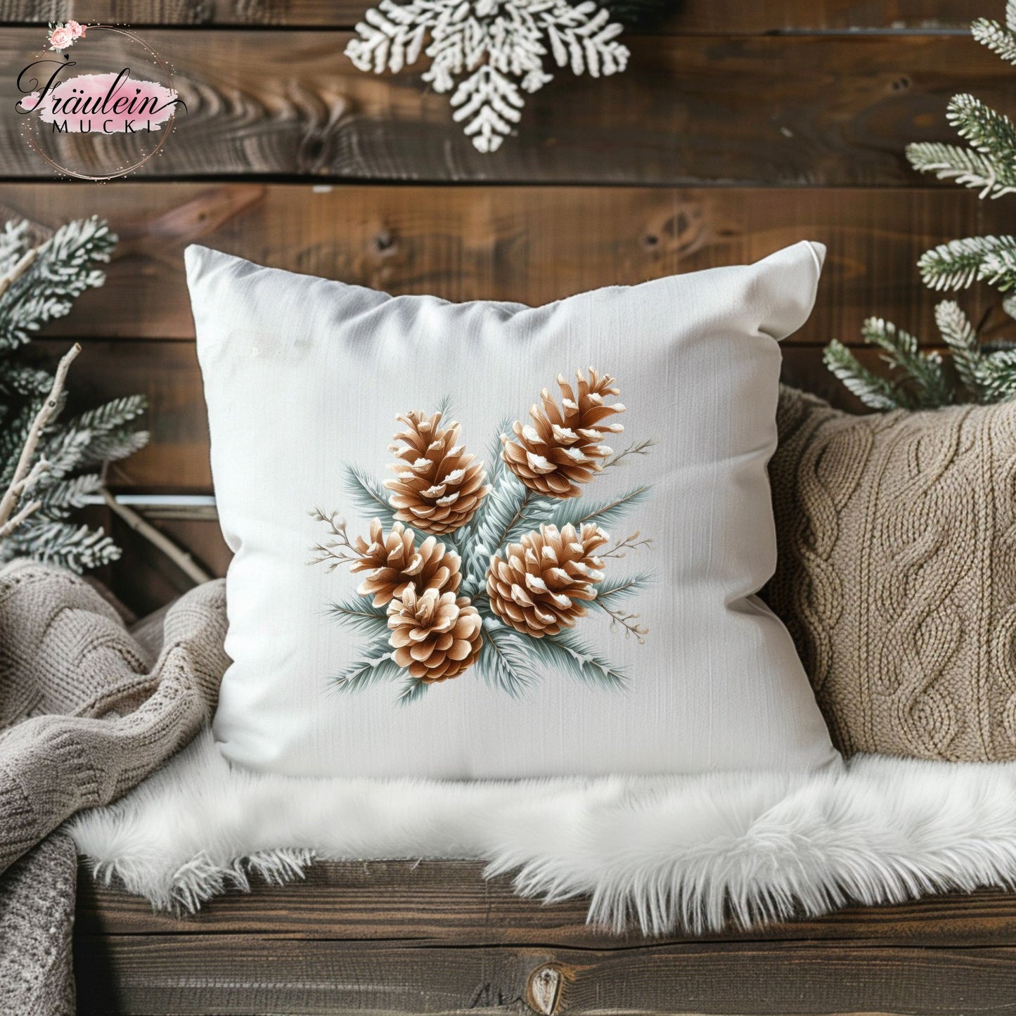 Bügelbild Winter Animals