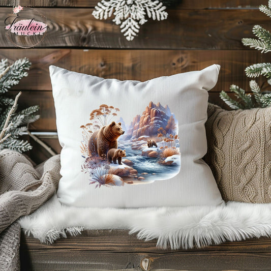 Bügelbild Winter Animals