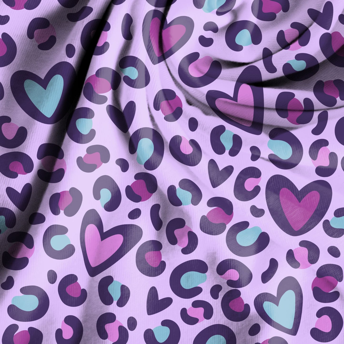 Leo Hearts lila Softshell