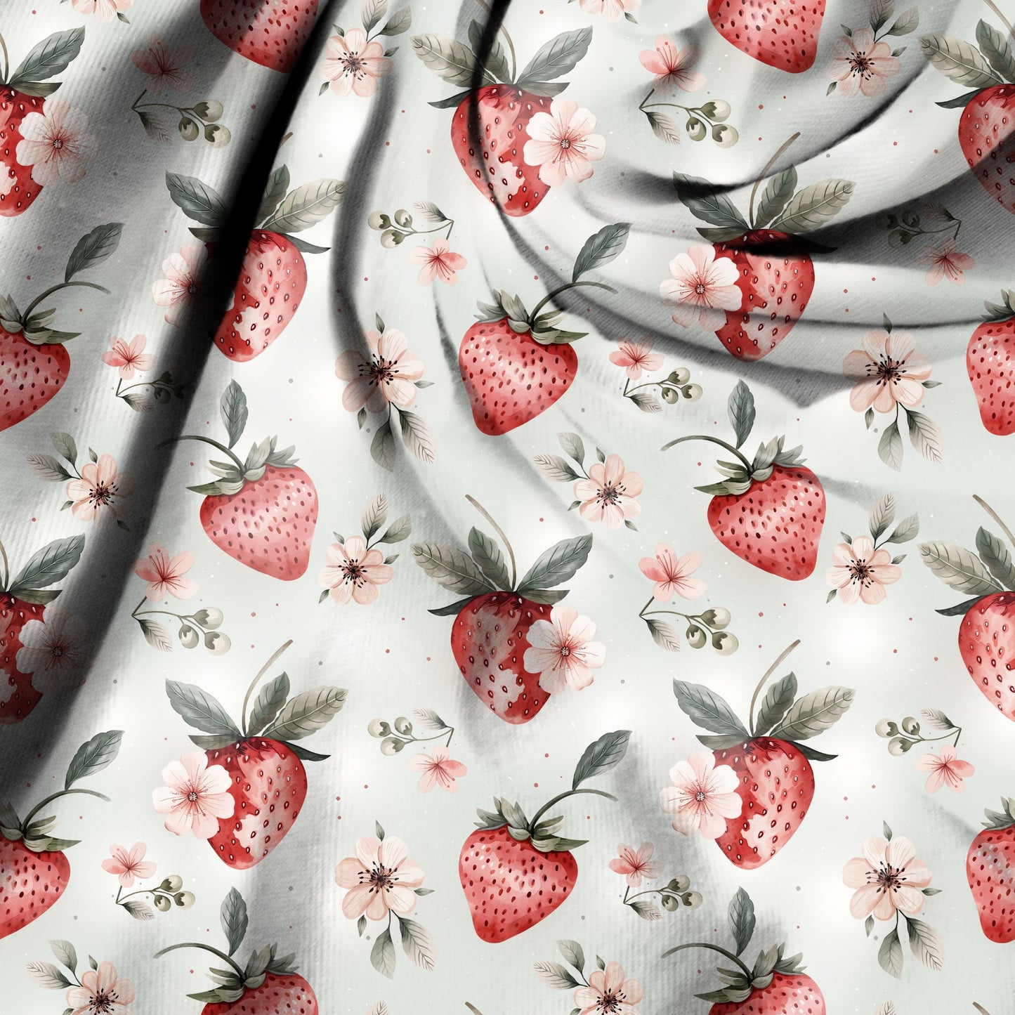 Erdbeeren mint Rippjersey