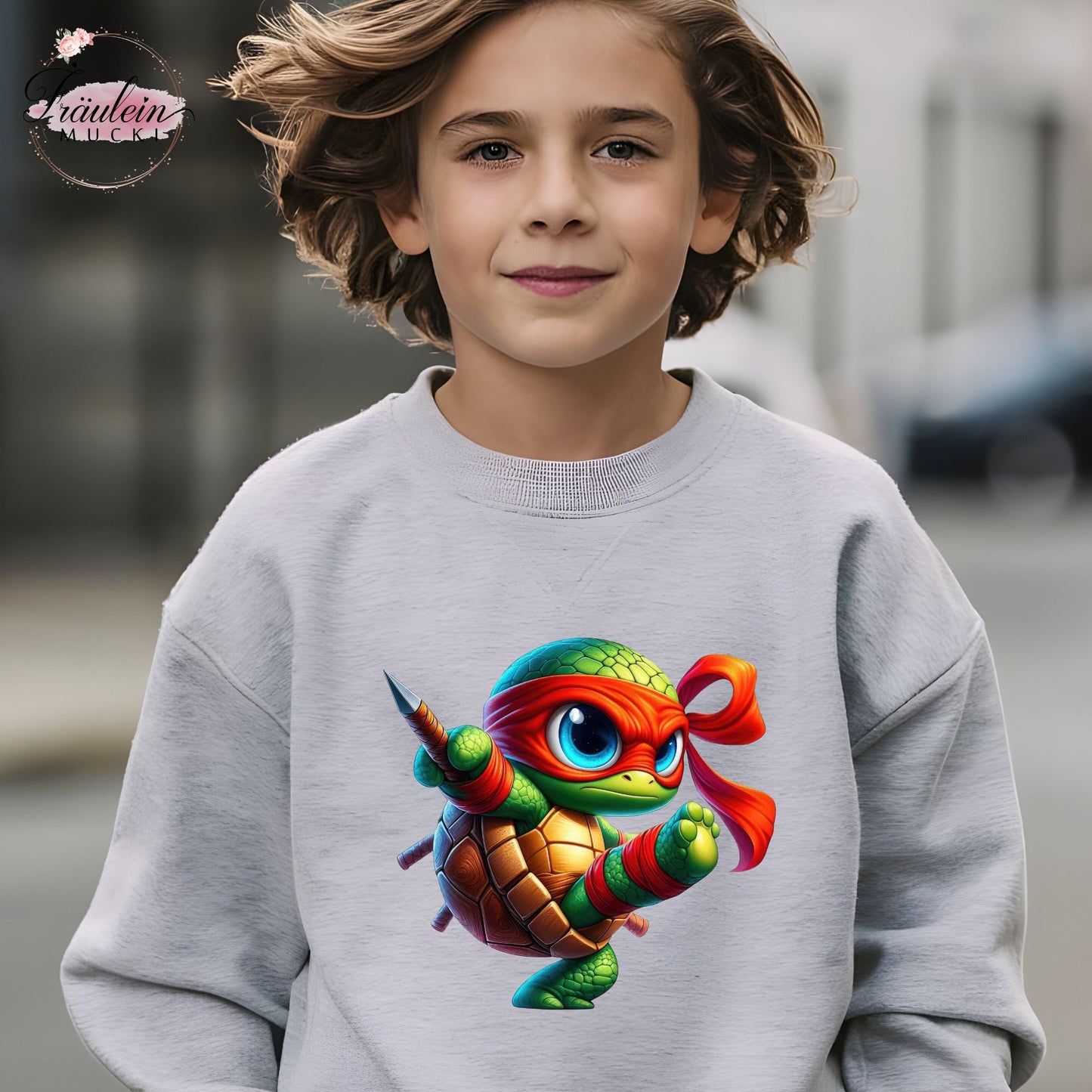 Bügelbild Ninja Turtle