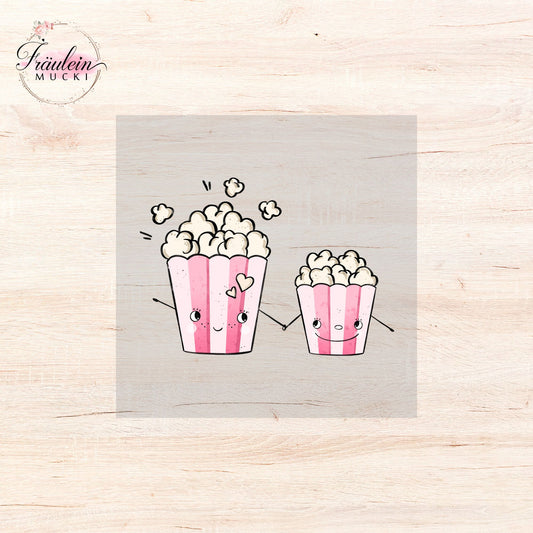 Bügelbild Popcorntime