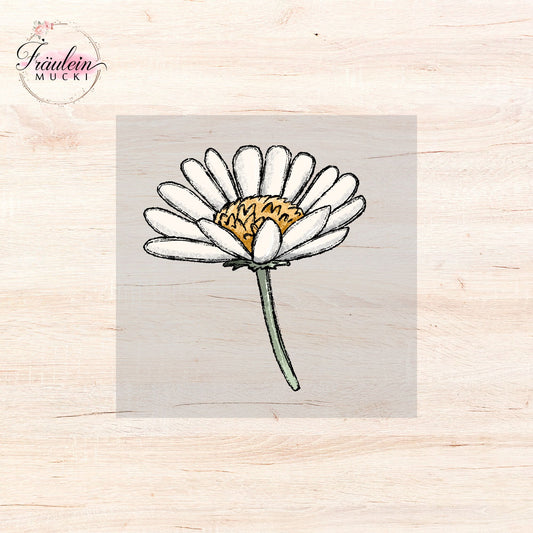 Bügelbild Blumenwiese flieder