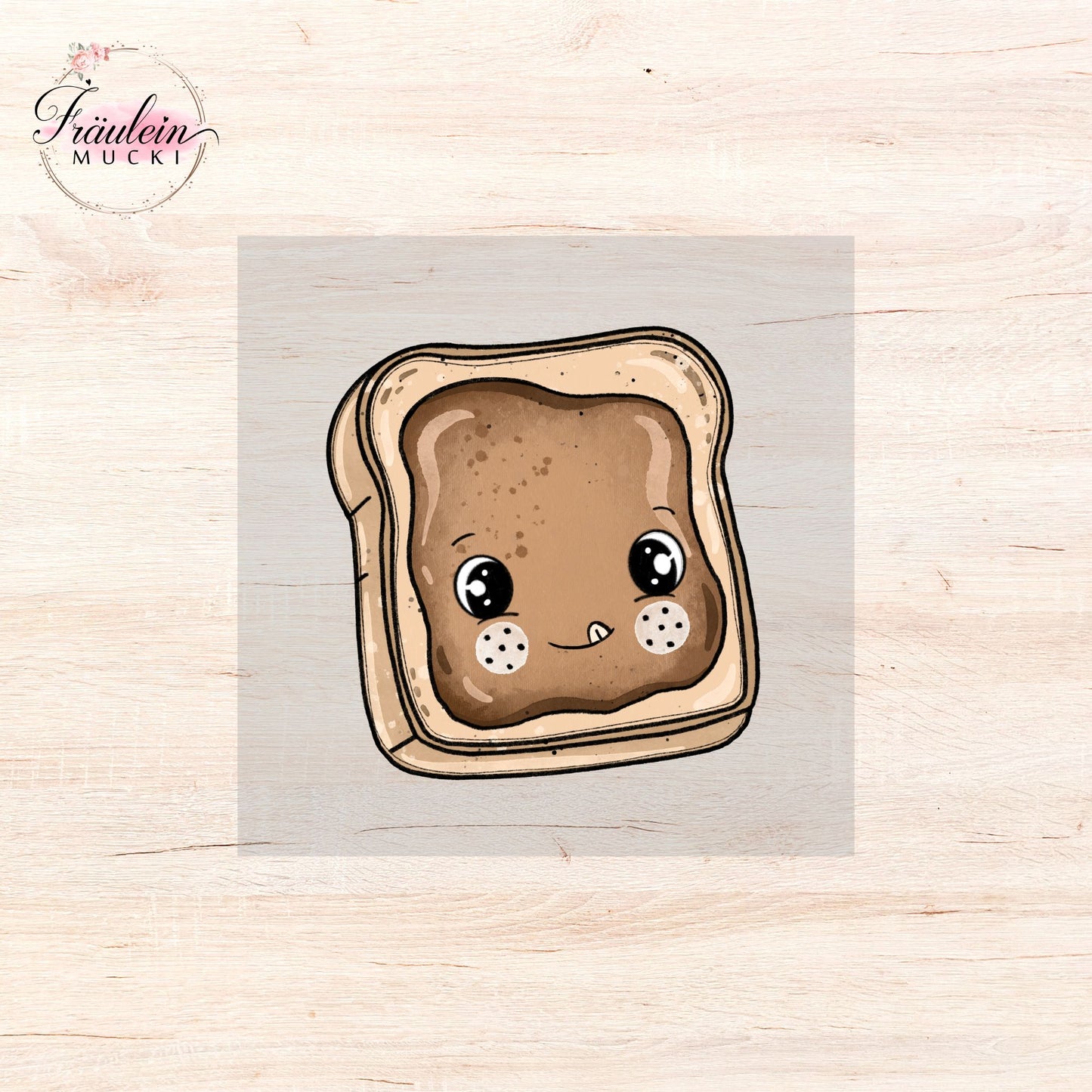 Bügelbild Schokibrot