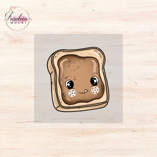 Bügelbild Schokibrot
