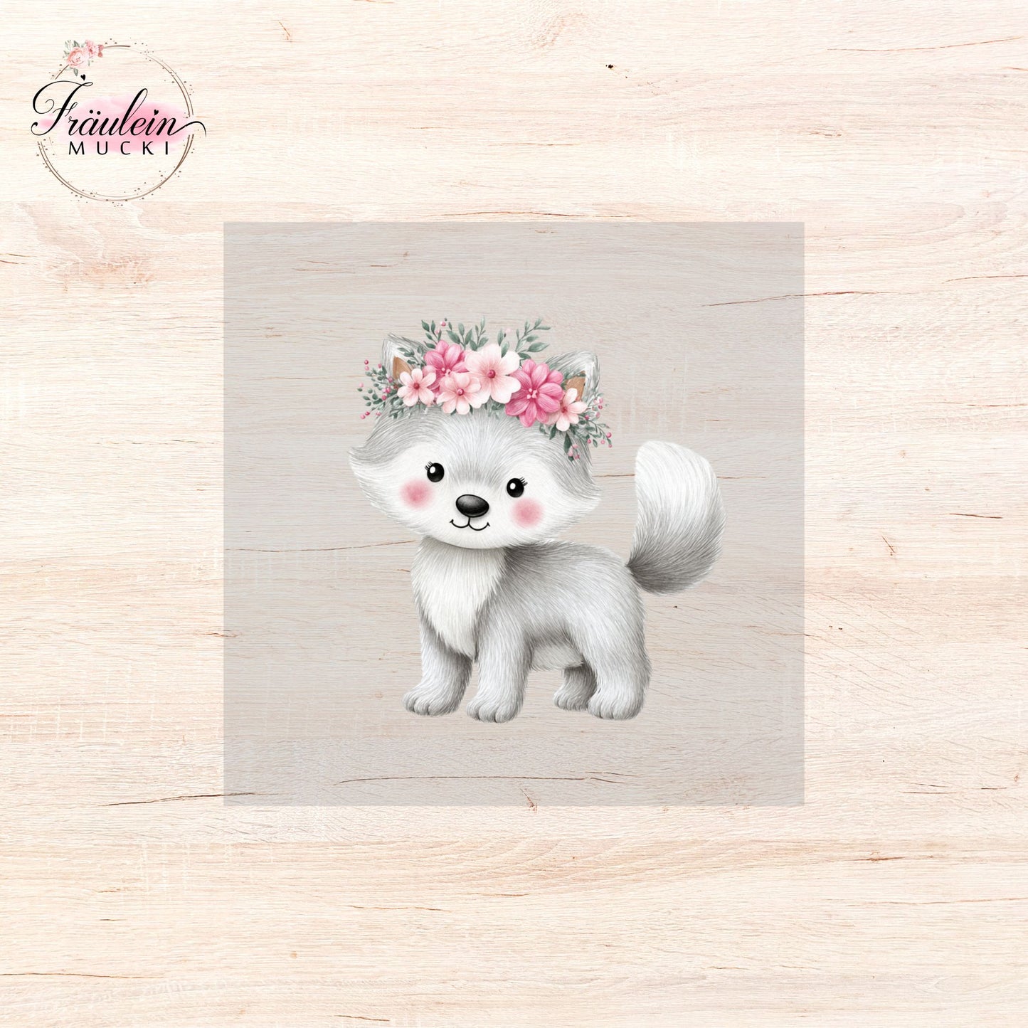 Bügelbild Boho Woodland