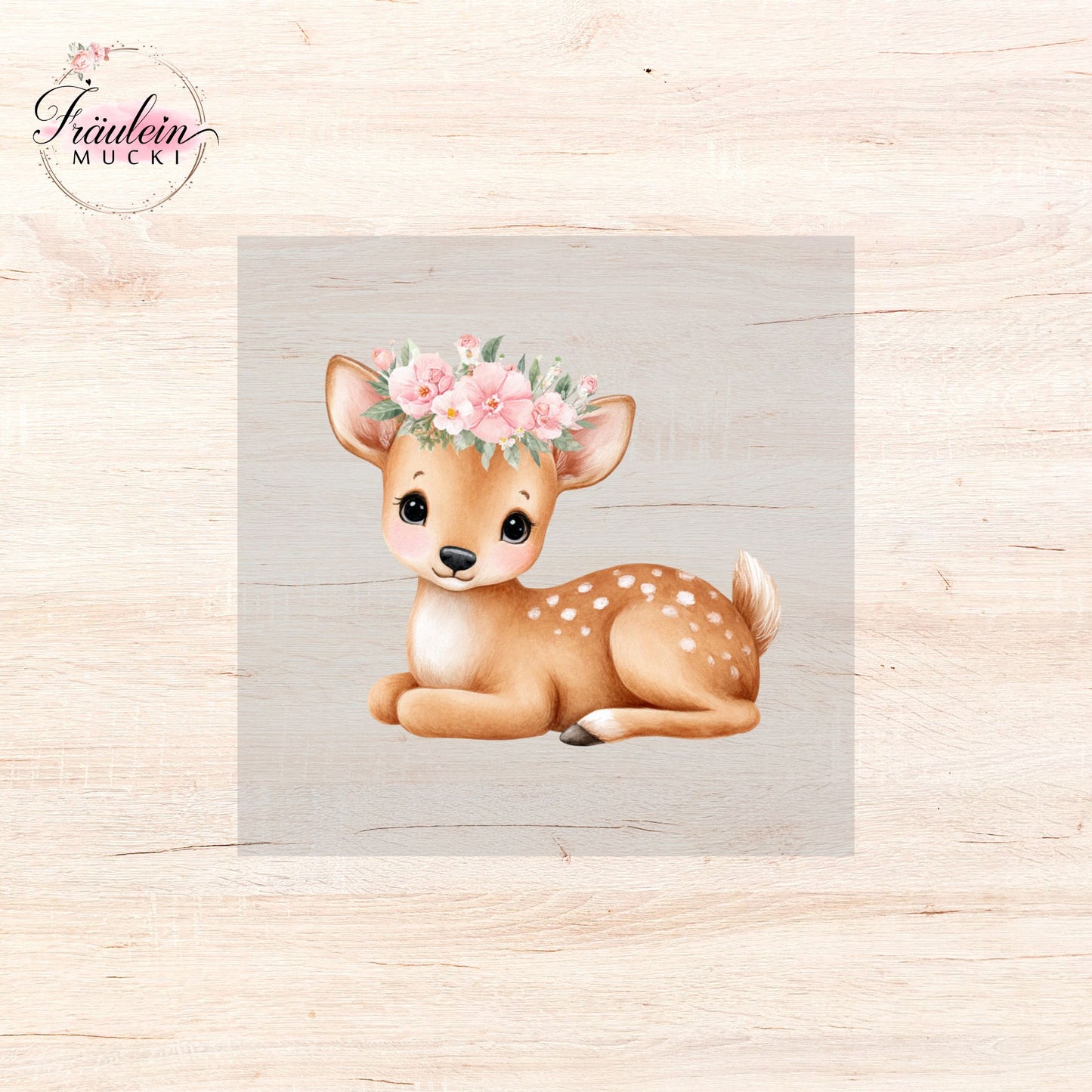 Bügelbild Boho Woodland